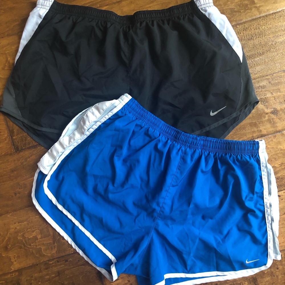 Pair of Nike Tempo running shorts.